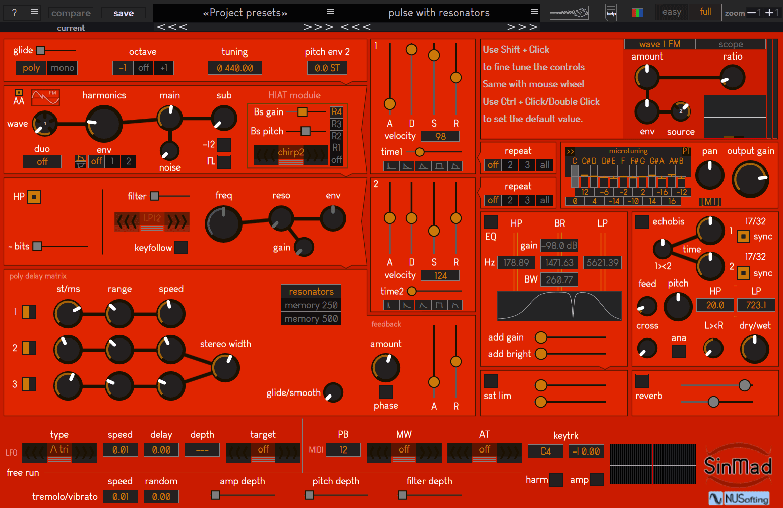 Sinmad Red GUI