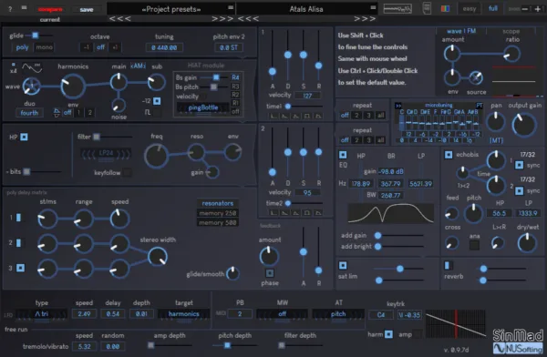 Sinmad : VA+PM Synthesizer - Image 12