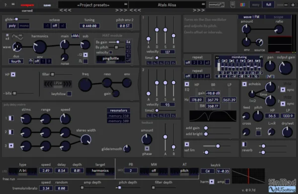 Sinmad : VA+PM Synthesizer - Image 3