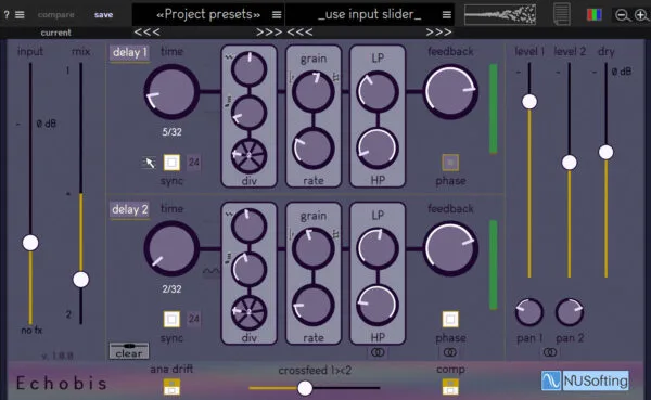 Echobis : Polyrhythmic Creative Delay : Audio Effect - Image 6