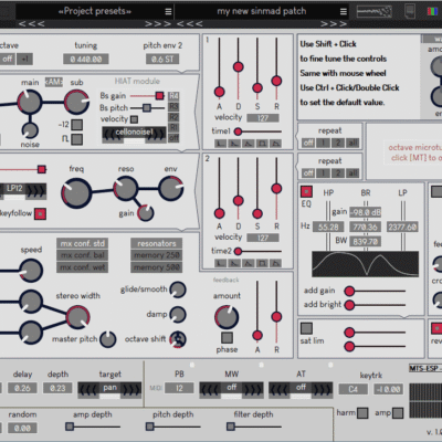 Sinmad : VA+PM Synthesizer