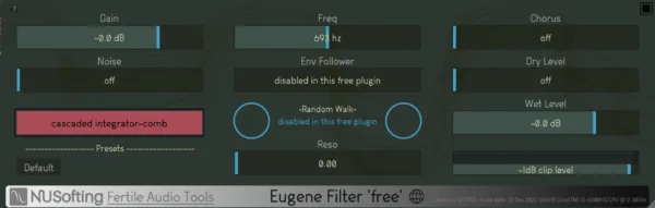 Eugene Filter Free : Audio Effect - Image 2