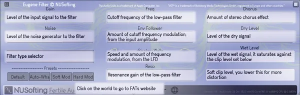 Eugene Filter : Audio Effect - Image 3