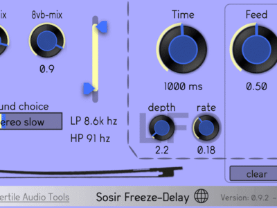 Sosir Freeze-Delay (Bow your guitar)