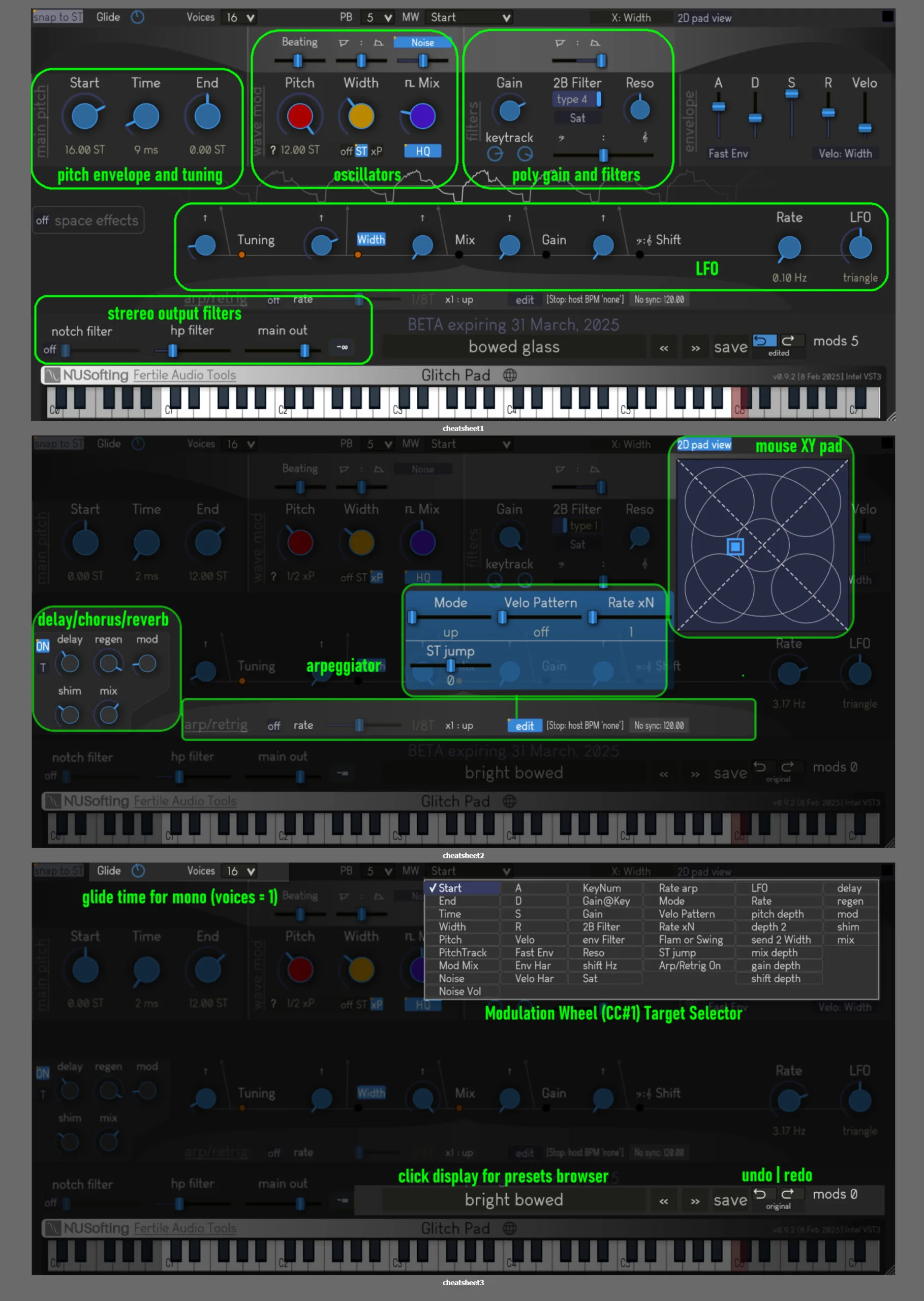 Glitch_Pad_Layout