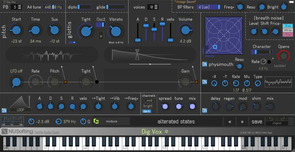 Dig Vox GUI