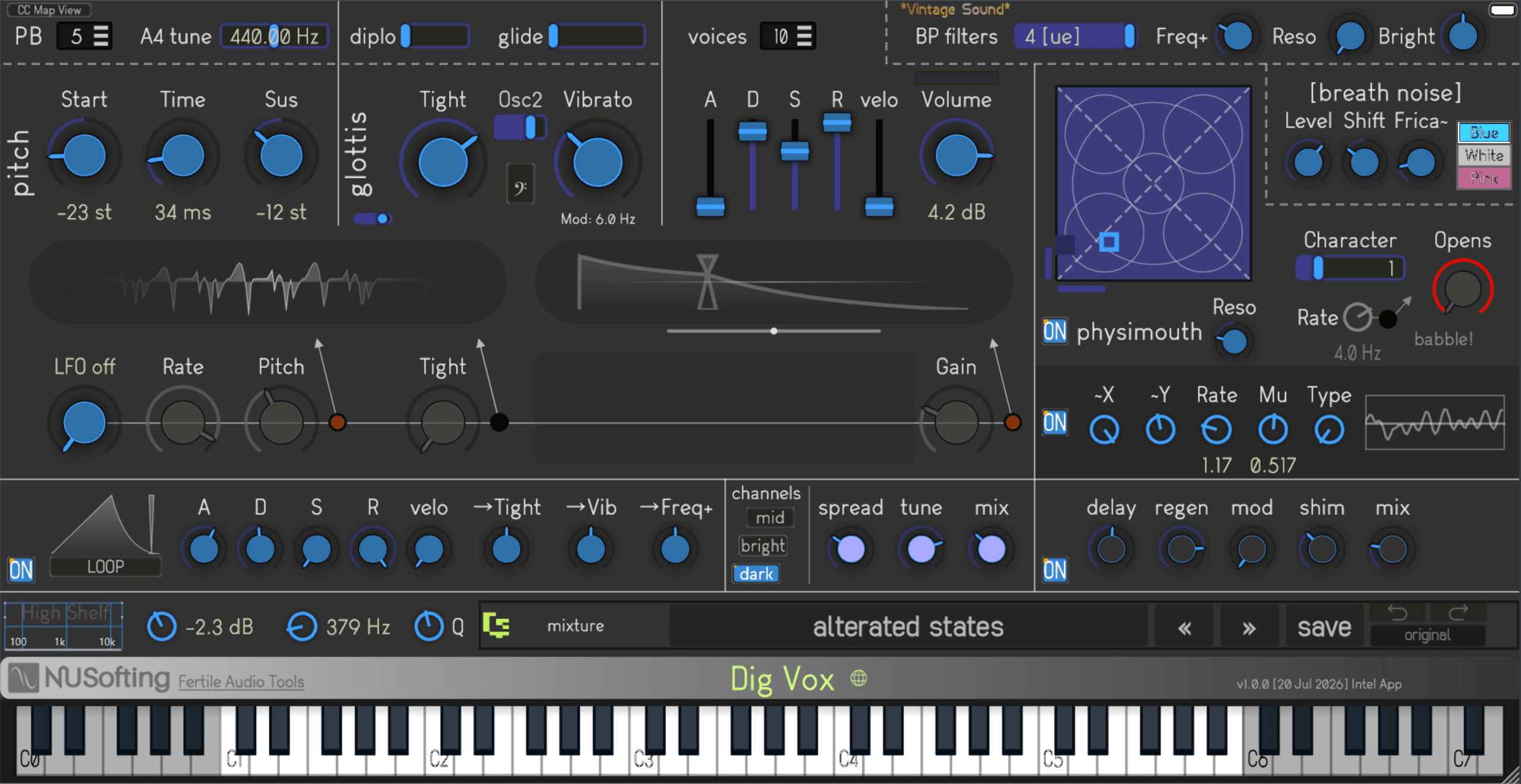 Dig Vox GUI