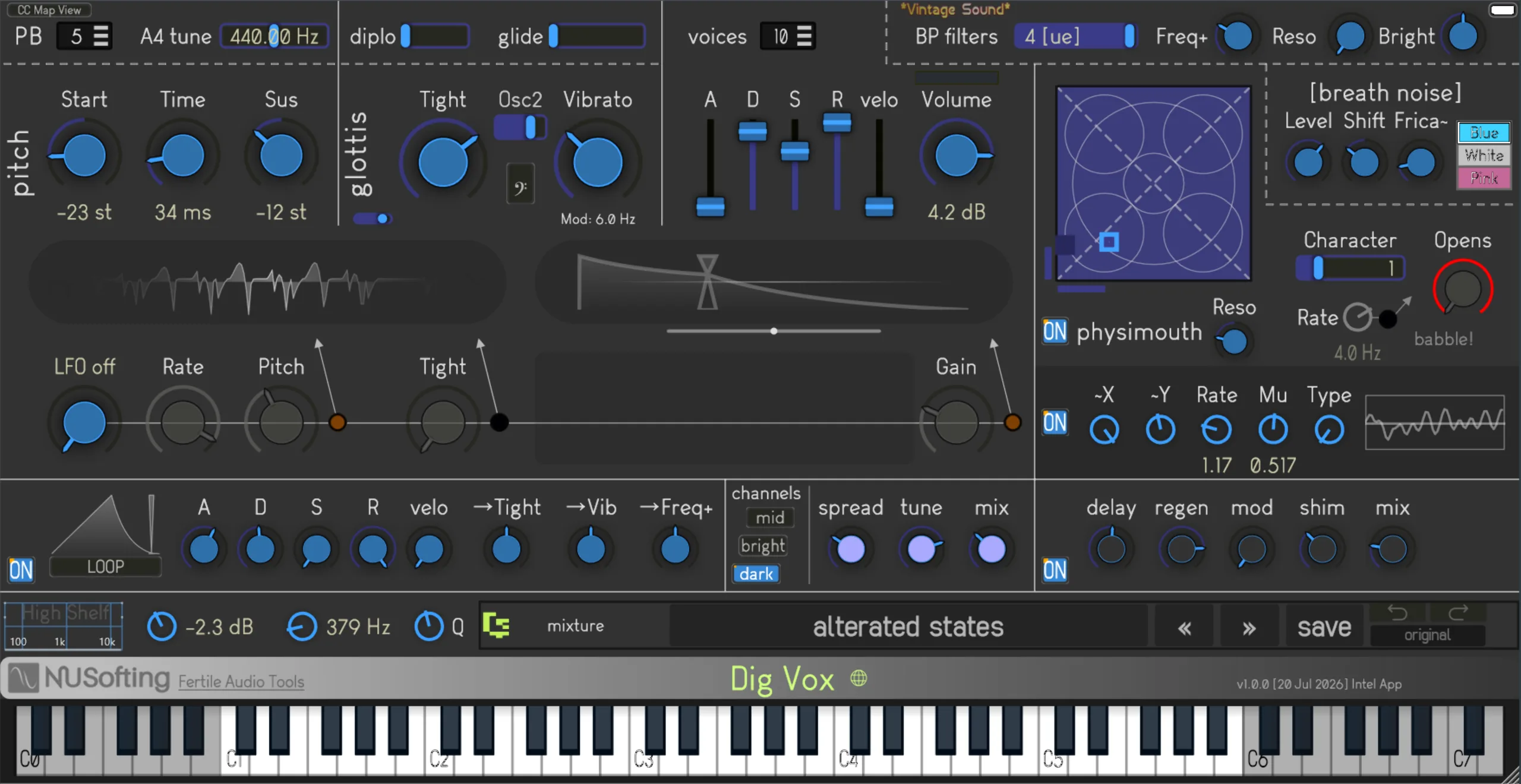 Dig Vox GUI